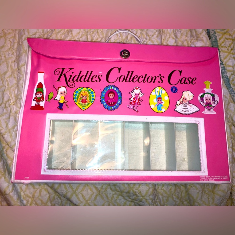 Vintage 1967 Mattel Liddle Kiddles Large Doll Case Excellent Condition!